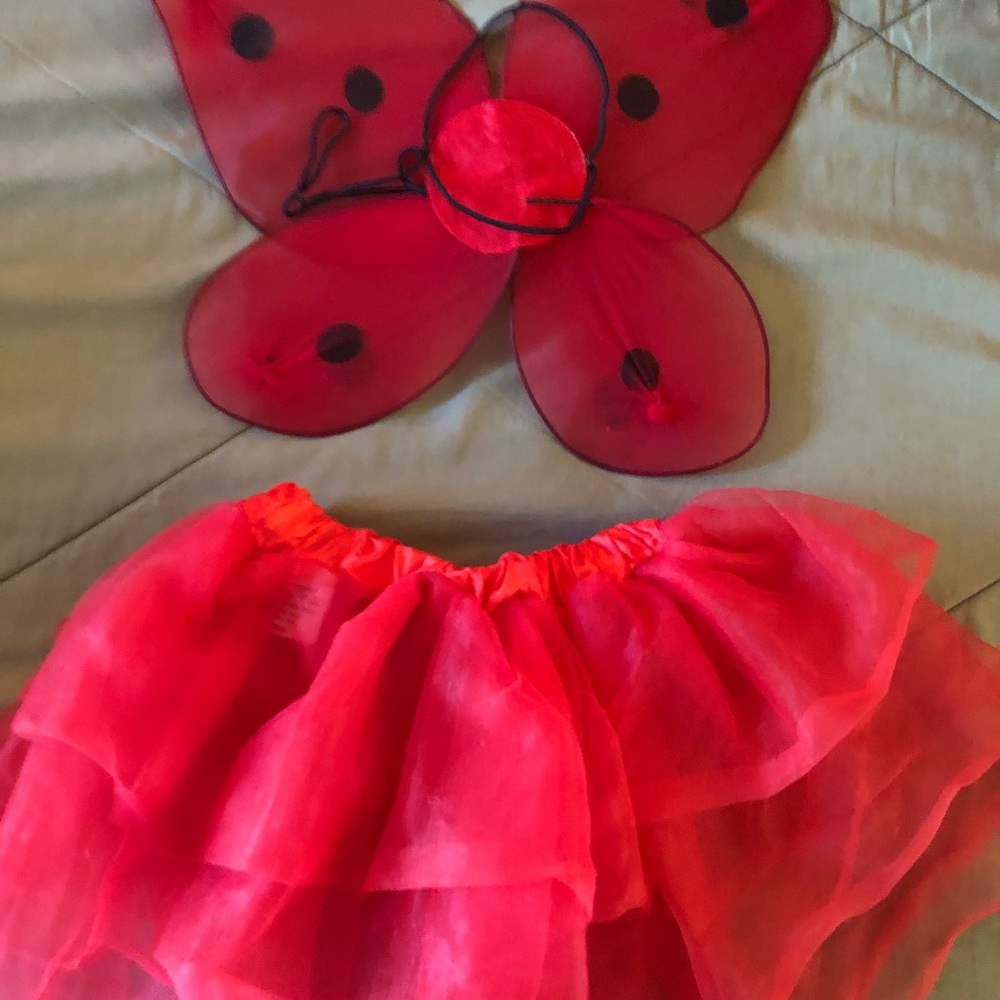 Lady bug wings/tutu 🐞❤️ - Picture 2 of 2
